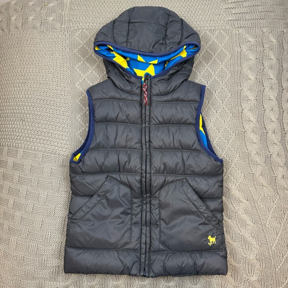 Mini Boden Puffer Vest with Star Lining ~ 5/6